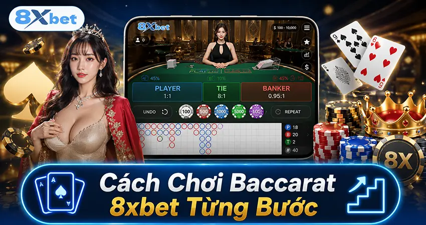 Cách Chơi Baccarat 8xbet Từng Bước
