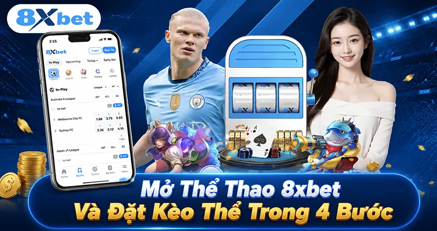Mở Thể Thao 8xbet Và Đặt Kèo Thẻ Trong 4 Bước