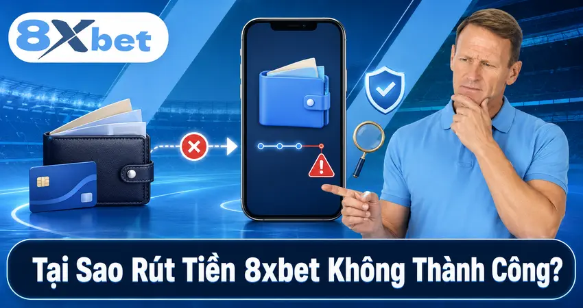 Tại Sao Rút Tiền 8xbet Không Thành Công