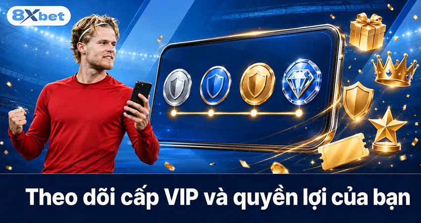 Theo dõi cấp VIP và quyền lợi của bạn